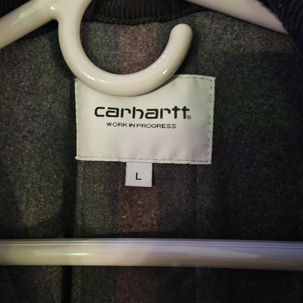 Carhartt WIP Michigan Blanked Lined Chore Coat - Size L - Picture 4 of 6